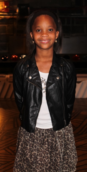 Photo Coverage: Quvenzhane Wallis Visits THE LION KING! Image