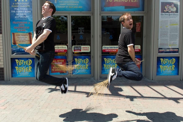 Photo Flash: POTTED POTTER's Dan & Jeff 'Potter' Throughout New York City Image