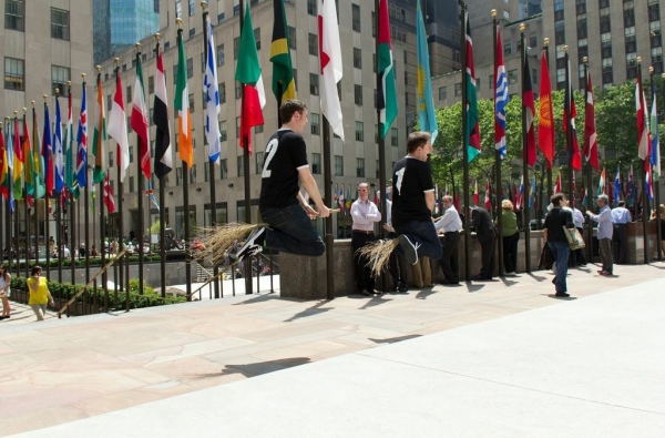 Photo Flash: POTTED POTTER's Dan & Jeff 'Potter' Throughout New York City Image