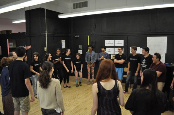 Photo Flash: Otis Sallid, Lin-Manuel Miranda and Waterwell Lab Preview HAMELIN! Image
