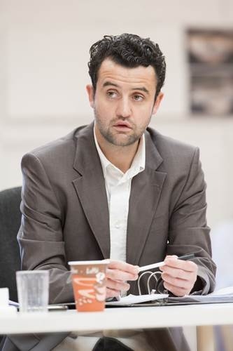Photo Flash: First Look at Daniel Mays, Nigel Lindsay and More in Rehearsals for THE SAME DEEP WATER AS ME Image