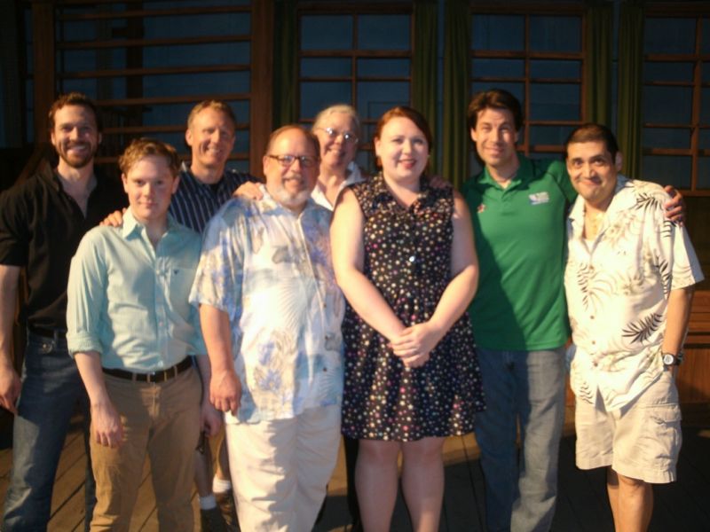 Photo Flash: First Folio Theatre Celebrates THE RAINMAKER Opening Night Image