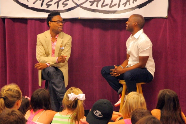 Photo Flash: KINKY BOOTS' Billy Porter Stops by Broadway Artists Alliance Image