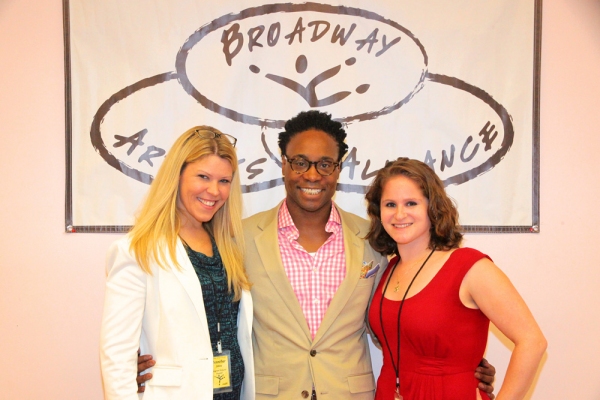 Photo Flash: KINKY BOOTS' Billy Porter Stops by Broadway Artists Alliance Image