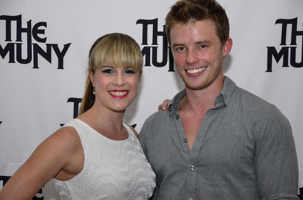 Photo Flash: Ali Ewoldt, Kyle Dean Massey & More Celebrate Opening Night of WEST SIDE STORY at the MUNY! 