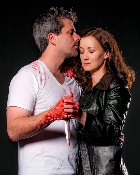 Christian Casper (Macbeth) and Gretchen McGinty (Lady Macbeth) Photo