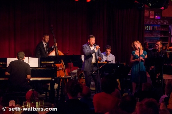 Photo Flash: Clarke Thorell Brings SONGS I WISH I'D WRITTEN to Broadway at Birdland; ANNIE's Faith Prince and More Visit! 