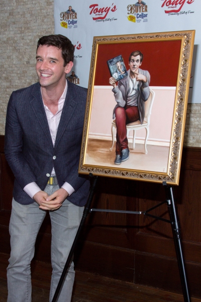 Photo Coverage: Michael Urie Celebrates Birthday at Tony's Di Napoli with Portrait Unveiling! Image