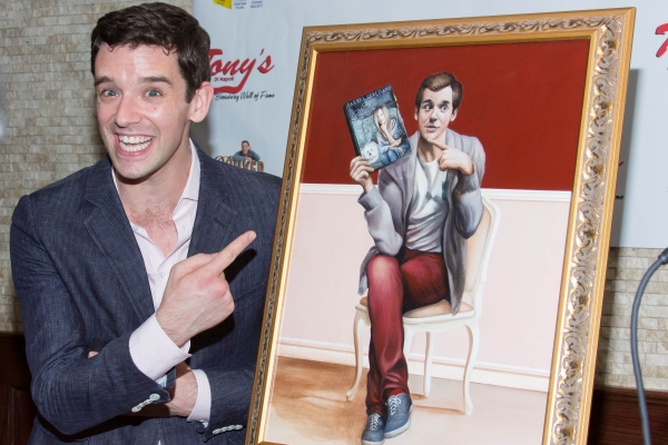 Photo Coverage: Michael Urie Celebrates Birthday at Tony's Di Napoli with Portrait Unveiling! Image