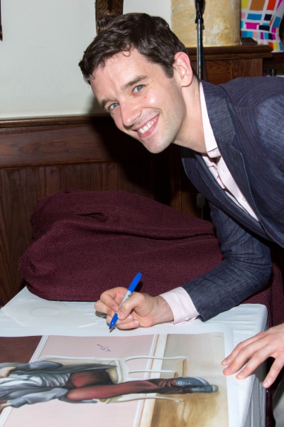 Photo Coverage: Michael Urie Celebrates Birthday at Tony's Di Napoli with Portrait Unveiling! Image