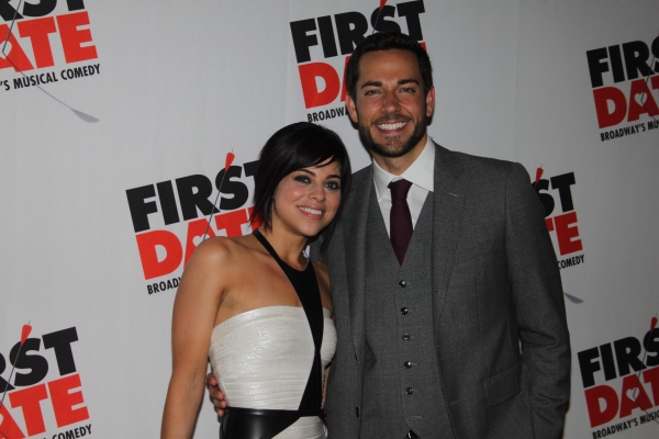 Krista Rodriguez and Zachary Levi Photo