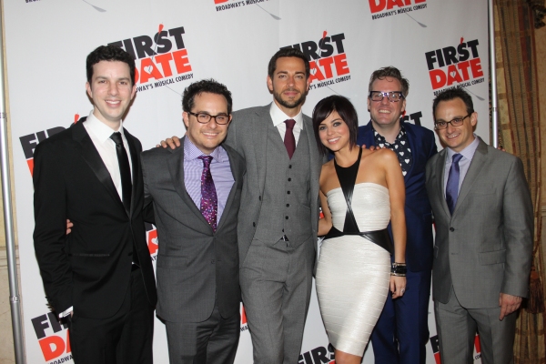 Alan Zachary, Austin Winsburg, Zachary Levi, Krista Rodriguez, Bill Berry and Michael Photo