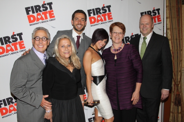 Kenny Alhadeff, Marleen Alhadeff, Zachary Levi, Krista Rodriguez, Sue Frost and Randy Photo