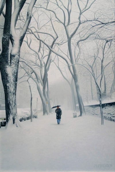 Photo Flash: Sneak Peek at Max Ferguson's Winter Scenes on Exhibit at Gallery Henoch Image