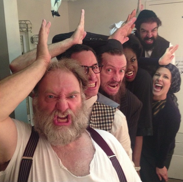Photo Flash: Saturday Intermission Pics, August 10 - KINKY BOOTS & SOUL DOCTOR Celebrate 'Shark Week'; Plus MORMON, PHANTOM & More! Image