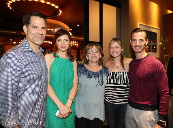 Christopher Innvar, Gretchen Egolf, Julianne Boyd, Rebecca Brooksher , Mark H. Dold Photo