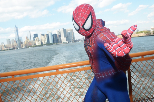 Photo Flash: SPIDER-MAN Travels to Staten Island for Yankees Game!  Image