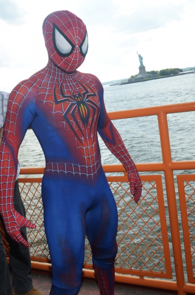 Photo Flash: SPIDER-MAN Travels to Staten Island for Yankees Game!  Image