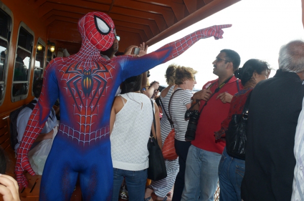 Photo Flash: SPIDER-MAN Travels to Staten Island for Yankees Game!  Image