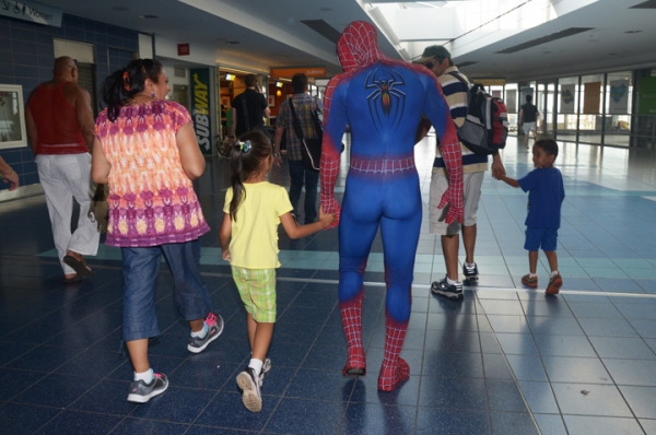 Photo Flash: SPIDER-MAN Travels to Staten Island for Yankees Game!  Image