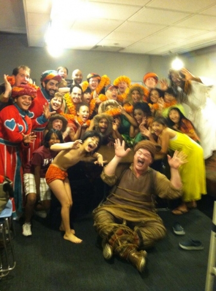 Photo Flash: Saturday Intermission Pics, Aug 17 - BOOK OF MORMON Celebrates 1,000 Performances, WIZARD OF OZ Ends in Toronto and More! Image