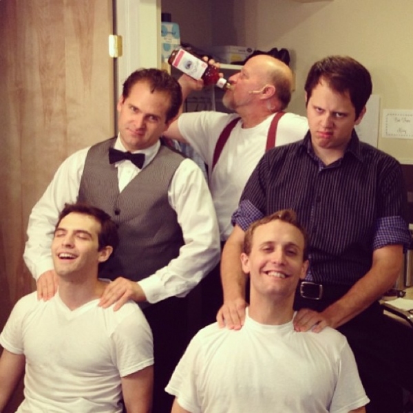 Photo Flash: Saturday Intermission Pics, Aug 17 - BOOK OF MORMON Celebrates 1,000 Performances, WIZARD OF OZ Ends in Toronto and More! Image