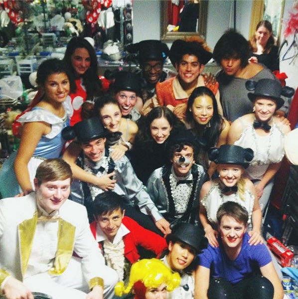 Photo Flash: Saturday Intermission Pics, August 17 - Part 2 - KINKY BOOTS Sends Some Love to SPIDER-MAN's Daniel Curry, JUNGLE BOOK Bids Chicago Farewell & More! Image