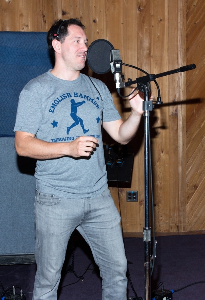 Photo Coverage: In the Recording Studio with the Cast of Broadway's MATILDA!  Image