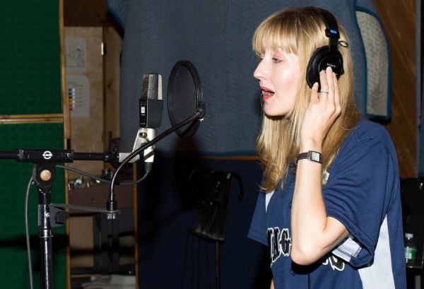 Photo Coverage: In the Recording Studio with the Cast of Broadway's MATILDA!  Image