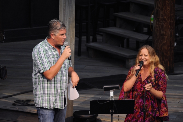 Chris Cantore and Cathryn Beeks emcee The Old Globe''s Jeff Buckley Tribute Concert Photo