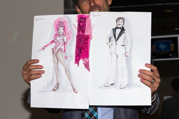 Photo Coverage: Inside the First Day of Rehearsal for Paper Mill Playhouse's HONEYMOON IN VEGAS Image