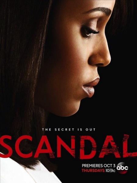 Photo Flash: New Poster Released for ABC's SCANDAL Season 3 Image