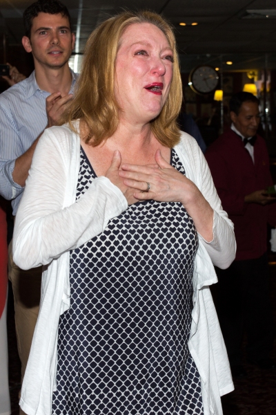 Photo Coverage: Kristine Nielsen Gets Surprise Portrait at Sardi's Image