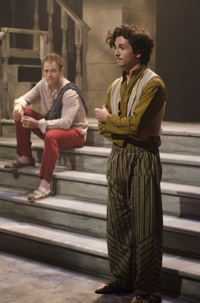 Joseph Walker as Pontius Pilate and Nico Ager as Saint Matthew in The Last Days of Ju Photo