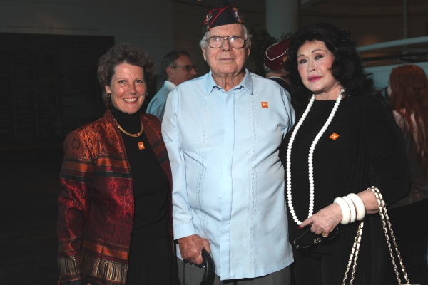 Director Jan Thompson, Ed Friese and Joan Van Orden Photo