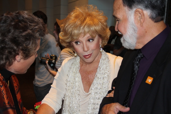 Director Jan Thompson, Ruta Lee and Francisco Lovato at the LA Premiere of Never The  Photo