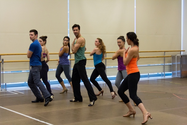 Photo Coverage: Caroline Bowman, Josh Young & EVITA Touring Cast Meet the Press!  Image