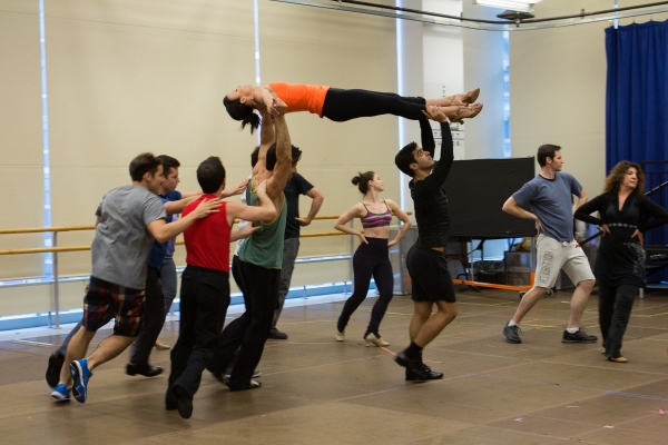 Photo Coverage: Caroline Bowman, Josh Young & EVITA Touring Cast Meet the Press! 