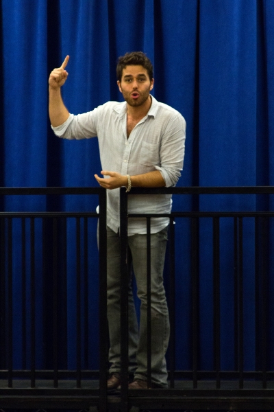 Photo Coverage: Caroline Bowman, Josh Young & EVITA Touring Cast Meet the Press!  Image