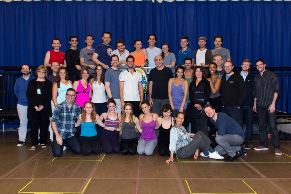 Photo Coverage: Caroline Bowman, Josh Young & EVITA Touring Cast Meet the Press!  Image