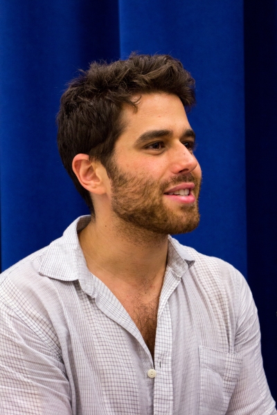 Photo Coverage: Caroline Bowman, Josh Young & EVITA Touring Cast Meet the Press!  Image