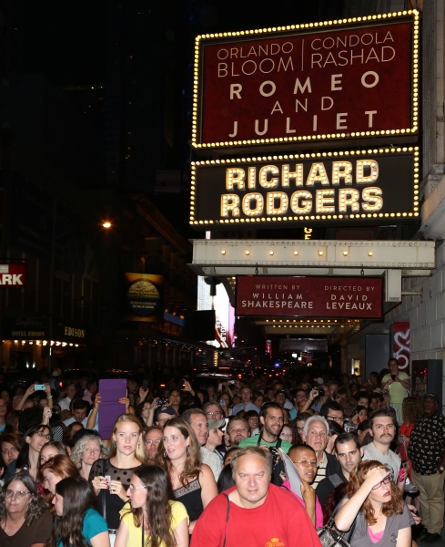 Photo Coverage: Orlando Bloom, Condola Rashad & More Meet Fans at ROMEO & JULIET Stage Door Following First Preview Image