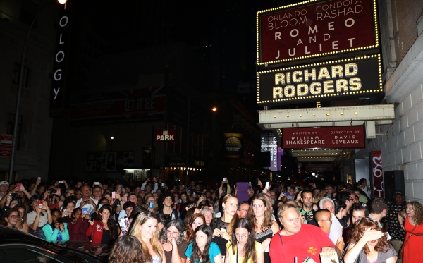 Photo Coverage: Orlando Bloom, Condola Rashad & More Meet Fans at ROMEO & JULIET Stage Door Following First Preview Image