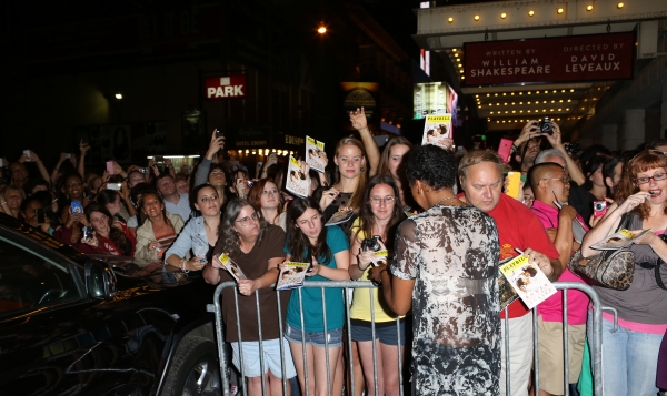 Photo Coverage: Orlando Bloom, Condola Rashad & More Meet Fans at ROMEO & JULIET Stage Door Following First Preview Image