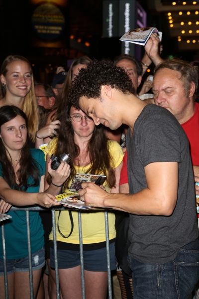 Photo Coverage: Orlando Bloom, Condola Rashad & More Meet Fans at ROMEO & JULIET Stage Door Following First Preview 