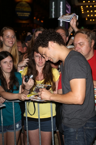 Photo Coverage: Orlando Bloom, Condola Rashad & More Meet Fans at ROMEO & JULIET Stage Door Following First Preview Image