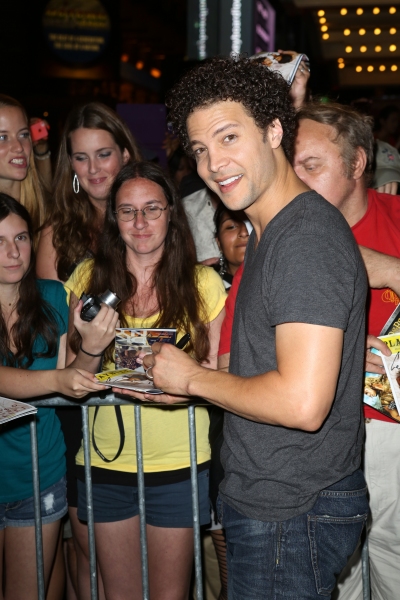 Photo Coverage: Orlando Bloom, Condola Rashad & More Meet Fans at ROMEO & JULIET Stage Door Following First Preview Image