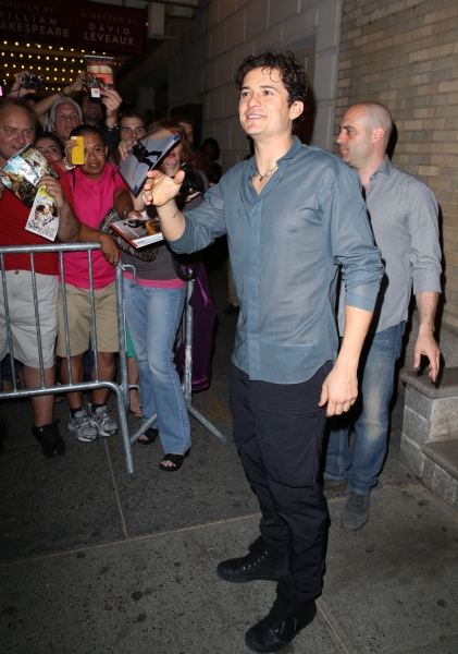 Photo Coverage: Orlando Bloom, Condola Rashad & More Meet Fans at ROMEO & JULIET Stage Door Following First Preview Image