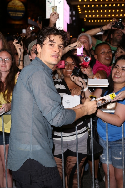 Photo Coverage: Orlando Bloom, Condola Rashad & More Meet Fans at ROMEO & JULIET Stage Door Following First Preview Image