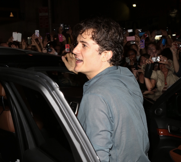 Photo Coverage: Orlando Bloom, Condola Rashad & More Meet Fans at ROMEO & JULIET Stage Door Following First Preview Image